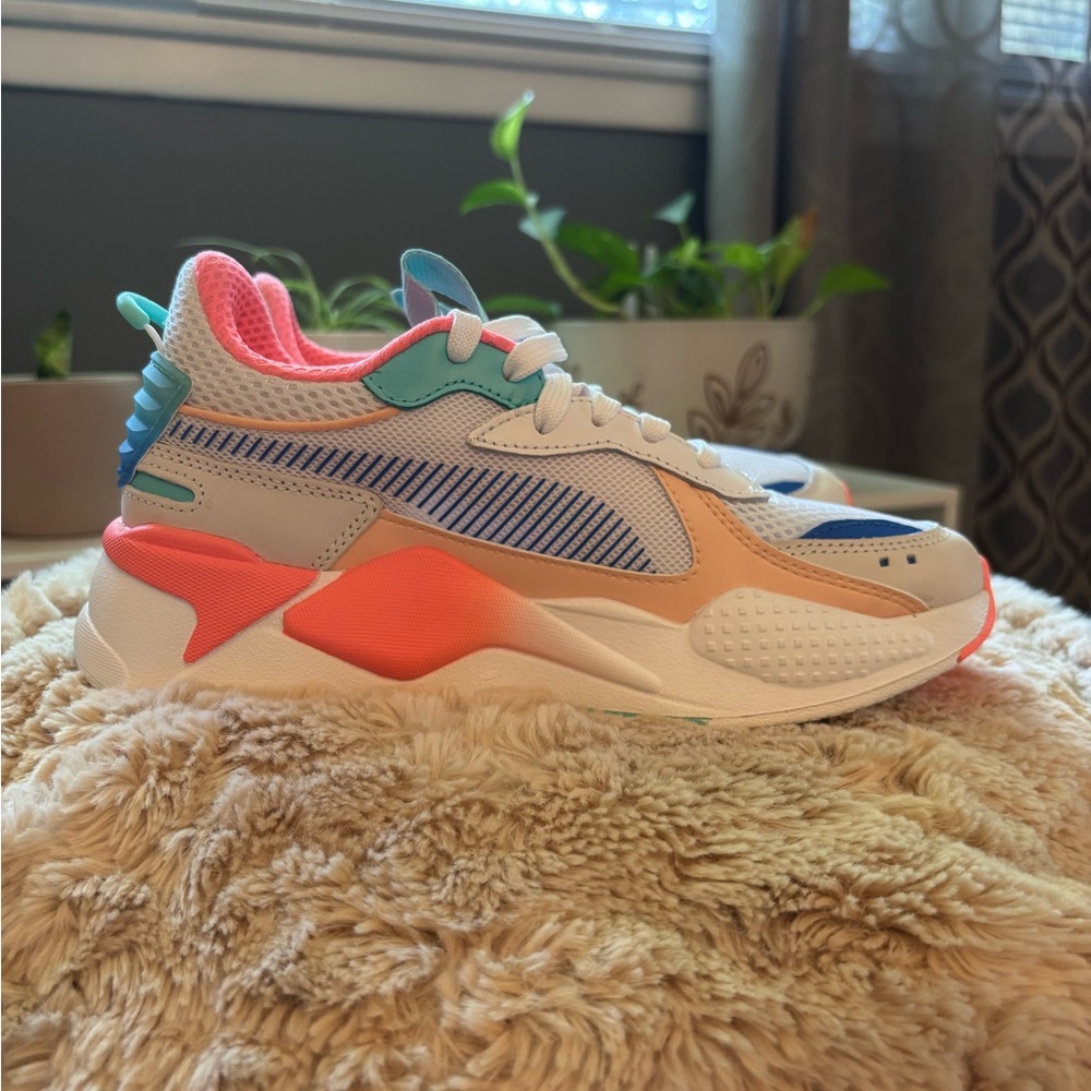Puma Women's Colorful Sneakers - Pink, Blue, Orange